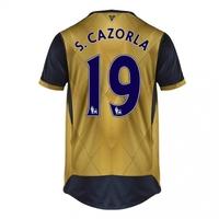 2015-16 Arsenal Away Shirt (S. Cazorla 19) - Kids