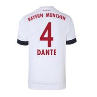 2015-16 Bayern Munich Away Shirt (Dante 4) - Kids