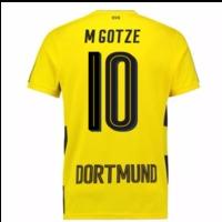 2017-18 Borussia Dortmund Home Short Sleeve Shirt (Kids) (M Gotze 10)