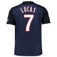 2015 16 psg home shirt lucas 7 kids