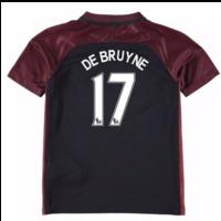 2016-17 Manchester City Away Mini Kit (De Bruyne 17)