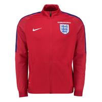 2016-2017 England Nike Authentic Revolution Knit Track Jacket (Red)