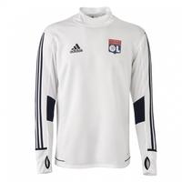 2017-2018 Lyon Adidas Training Top (White)