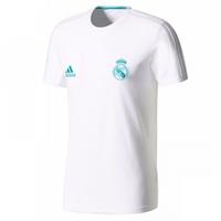 2017-2018 Real Madrid Adidas Training Tee (White)