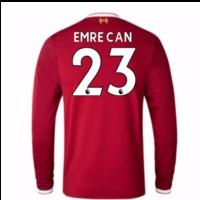 2017-18 Liverpool Home Long Sleeve Shirt (Emre Can 23)