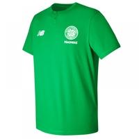 2017 2018 celtic media training cotton tee green