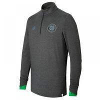 2017-2018 Celtic Midlayer Training Top (Black Marl)