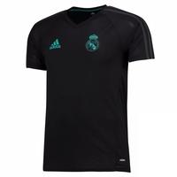 2017-2018 Real Madrid Adidas Training Shirt (Black)
