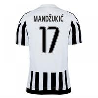 2015-16 Juventus Home Shirt (Mandzukic 17)