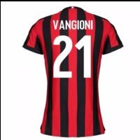2017-2018 AC Milan Womens Home Shirt (Vangioni 21)