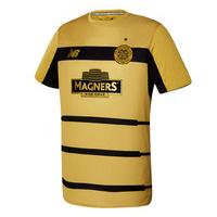 2016 2017 celtic pre match training shirt gold