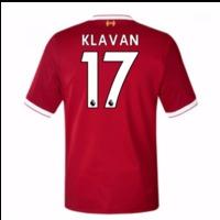 2017 18 liverpool home short sleeve kids klavan 17