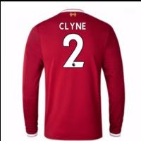 2017-18 Liverpool Home Long Sleeve Shirt (Clyne 2)