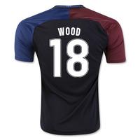 2016-17 USA Away Shirt (Wood 18)