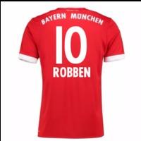 2017 18 bayern munich home short sleeve kids robben 10