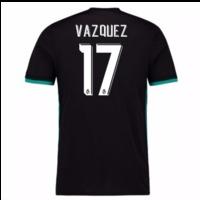 2017-18 Real Madrid Away Shirt - Kids (Vazquez 17)