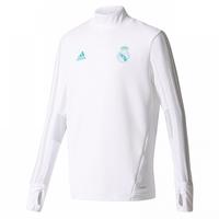 2017-2018 Real Madrid Adidas Training Top (White)