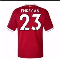 2017-18 Liverpool Home Short Sleeve Shirt (Emre Can 23)