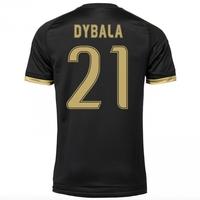 2015 16 juventus third shirt dybala 21