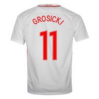 2016-17 Poland Home Shirt (Grosicki 11)