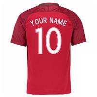 2016-17 Portugal Home Shirt (Your Name) -Kids