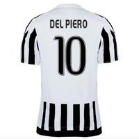 2015-16 Juventus Home Shirt (Del Piero 10)