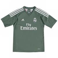 2017-2018 Real Madrid Adidas Home Goalkeeper Shirt (Kids)