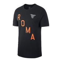 2017-2018 AS Roma Nike Squad Tee (Black)