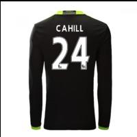 2016-17 Chelsea Away Long Sleeve Shirt (Cahill 24)