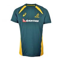 2017 2018 australia wallabies rugby training top green