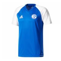 2017-2018 Schalke Adidas Training Jersey (Blue)