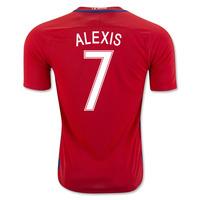 2016 17 chile home shirt alexis 7 kids