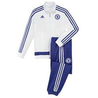2015-2016 Chelsea Adidas PES Tracksuit (White) - Kids