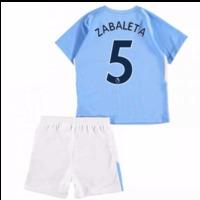 2017-18 Man City Home Baby Kit (Zabaleta 5)