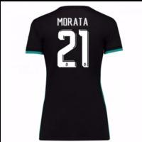 2017-18 Real Madrid Away Womens Shirt (Morata 21)