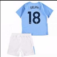2017-18 Man City Home Baby Kit (...