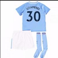 2017-18 Man City Mini Kit (Otamendi 30)