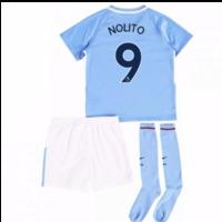 2017-18 Man City Mini Kit (Nolito 9)