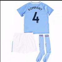 2017-18 Man City Mini Kit (Kompany 4)