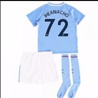 2017-18 Man City Mini Kit (Iheanacho 72)