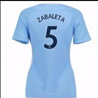 2017-18 Man City Womens Home Shirt (Zabaleta 5)