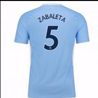 2017-18 Man City Home Shirt - Kids (Zabaleta 5)