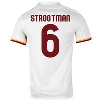 2015-16 Roma Away Shirt (Strootman 6) - Kids