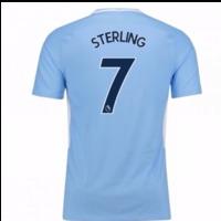 2017-18 Man City Home Shirt - Kids (Sterling 7)