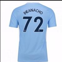 2017-18 Man City Home Shirt - Kids (Iheanacho 72)