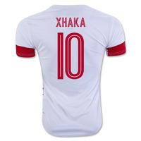 2016 17 switzerland away shirt xhaka 10