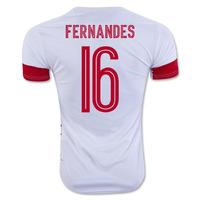 2016-17 Switzerland Away Shirt (Fernandes 16)