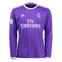2016-2017 Real Madrid Adidas Away Long Sleeve Shirt