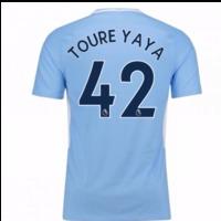 2017-18 Man City Home Shirt (Tou...