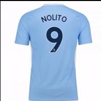 2017-18 Man City Home Shirt (Nol...